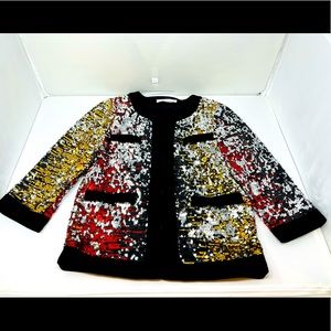 Glamorous SEQUIN Jacket/Blazer***Gorgeous Looks BALMAIN US 4-6***$895